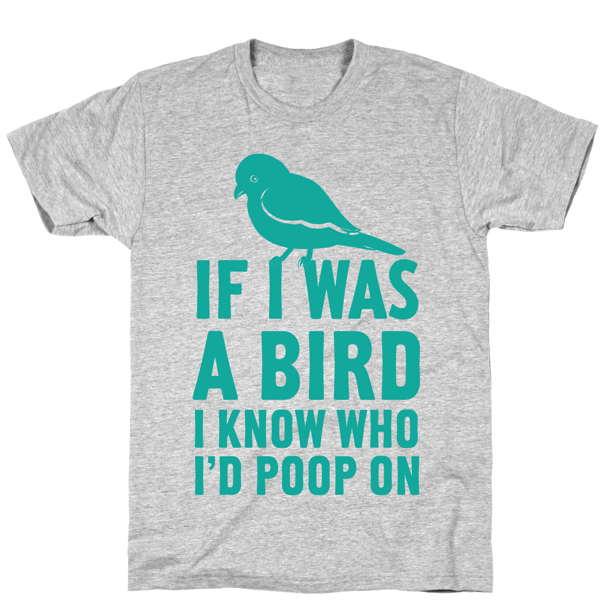 If I Was a Bird I Know Who I'd Poop On T-Shirt
